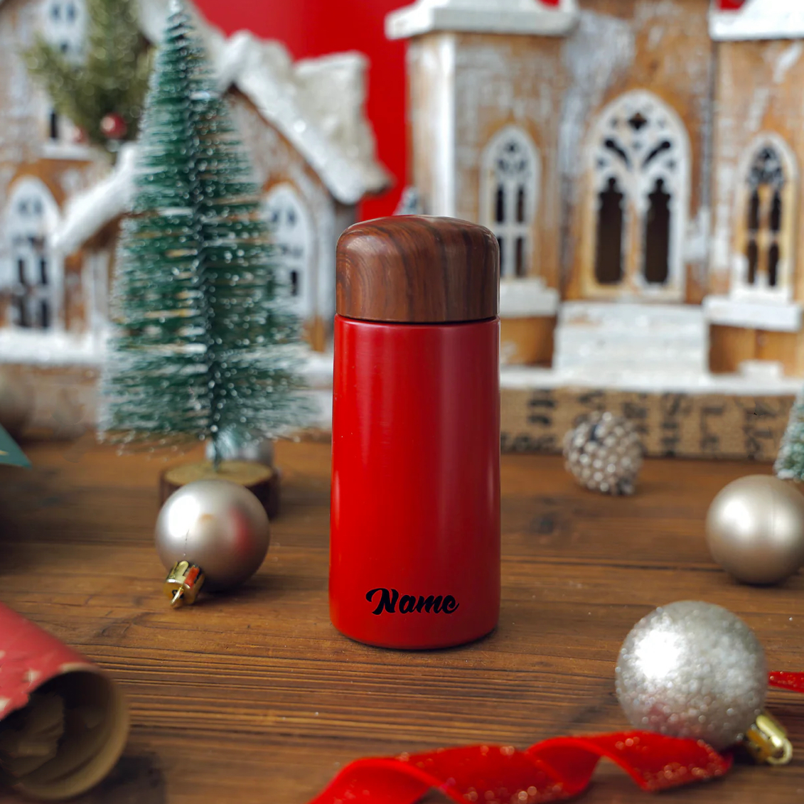 2024: Christmas Vacuum Bottle Set (Vacuum Bottle+Cocoa Powder)