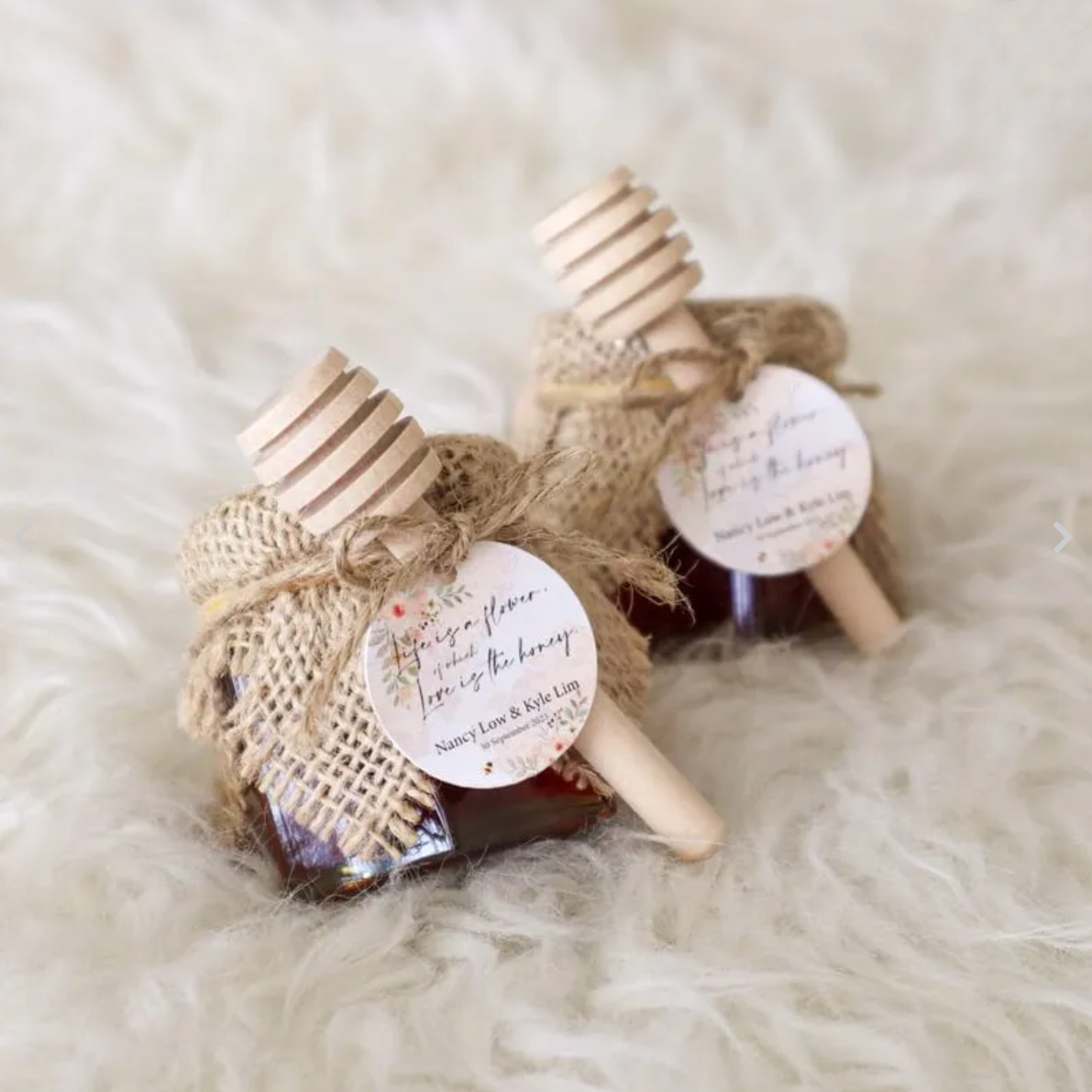 honey jar wedding favors singapore